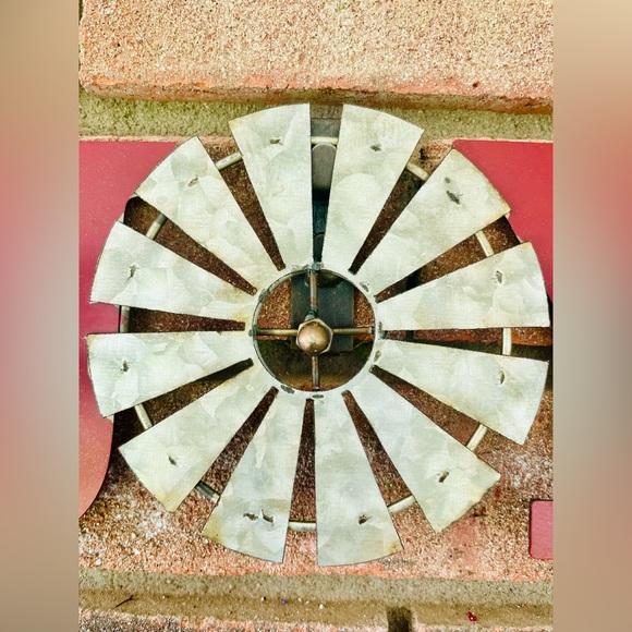 *Joy Windmill Metal Plaque - Picture 3 of 11